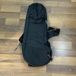 Oxygen tank carry sling bag backpack black medical supply